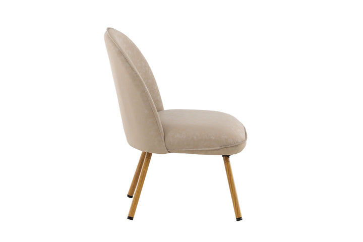 Venture Home Polar Single Sofa - Oaklook / Beige PU