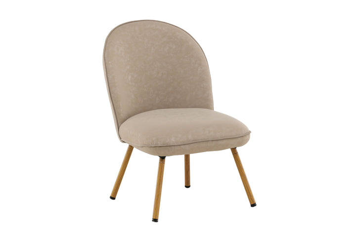Venture Home Polar Single Sofa - Oaklook / Beige PU