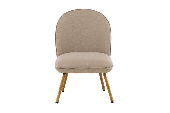 Venture Home Polar Single Sofa - Oaklook / Beige PU