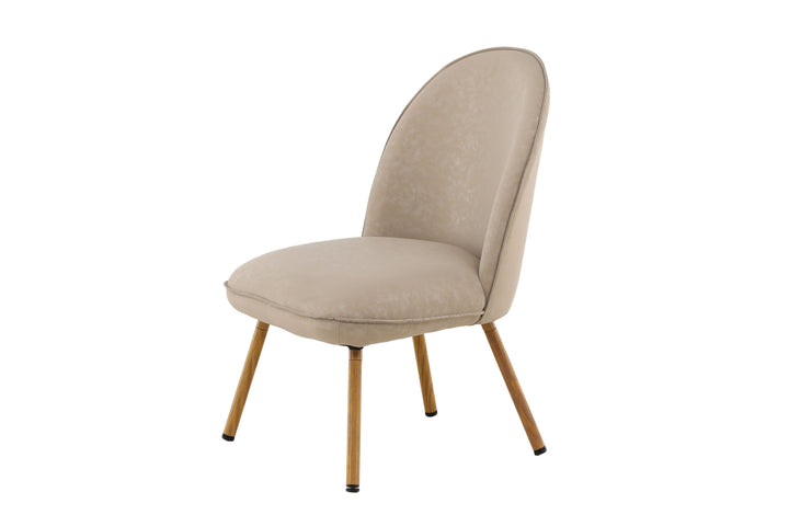 Venture Home Polar Single Sofa - Oaklook / Beige PU