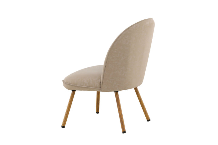 Venture Home Polar Single Sofa - Oaklook / Beige PU