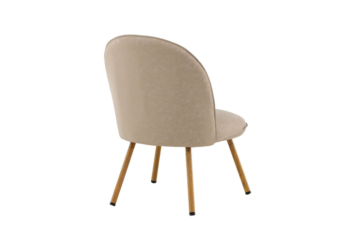 Venture Home Polar Single Sofa - Oaklook / Beige PU