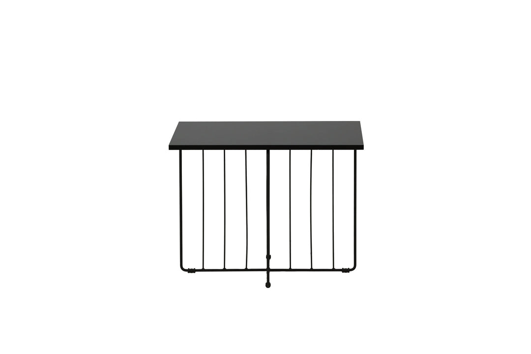 Venture Home Dayton Sofa Table - Black / Black MDF