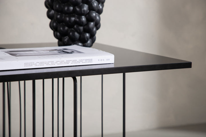 Venture Home Dayton Sofa Table - Black / Black MDF