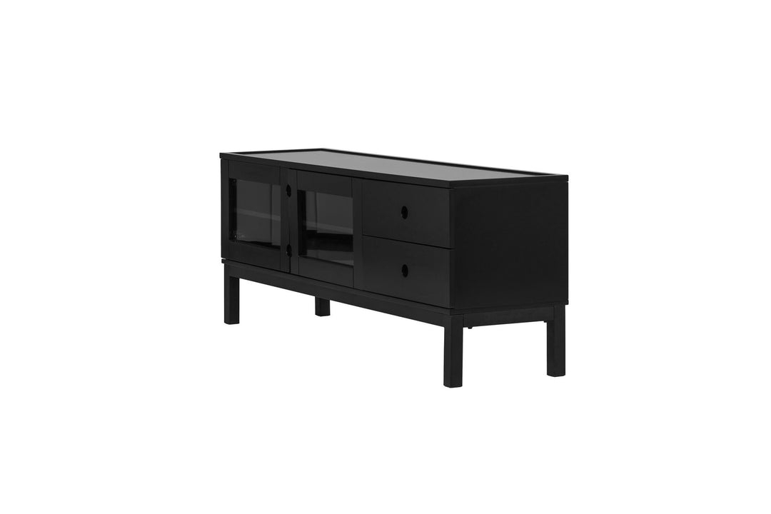 Venture Home Alcoa Storage - Black / Matte Black MDF