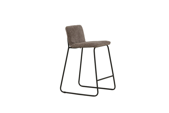 Venture Home Bisbee Bar Chair 2-pack - Black / Dark Grey Microfiber