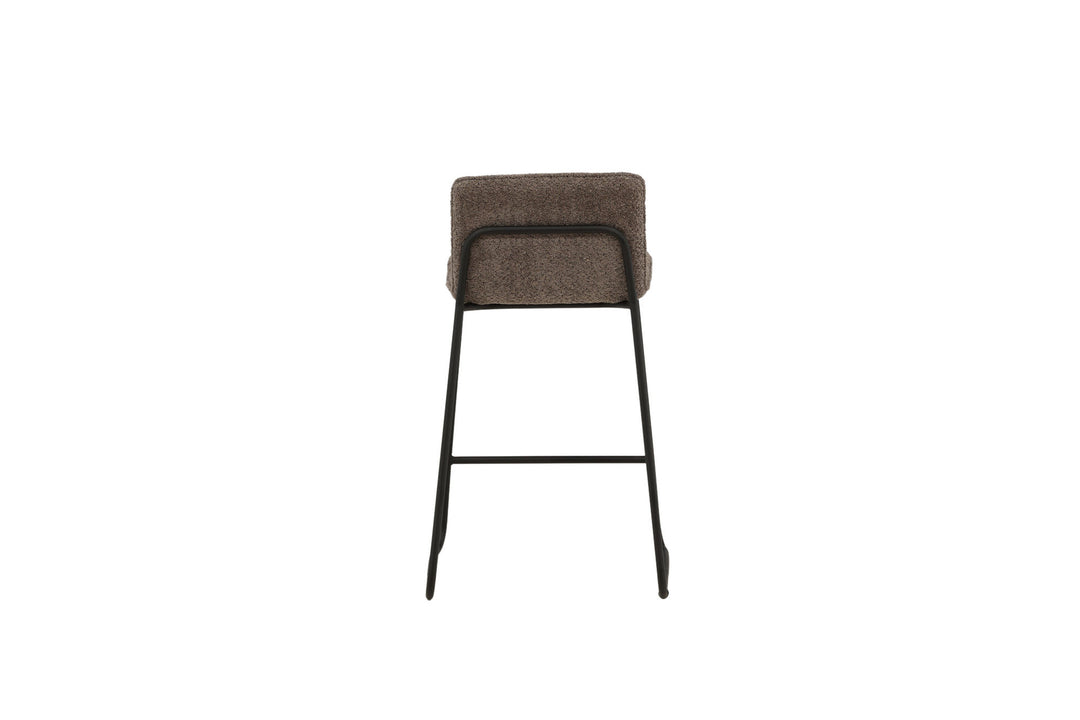Venture Home Bisbee Bar Chair 2-pack - Black / Dark Grey Microfiber