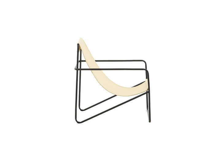 Venture Home Vernon Single Sofa - Black / Beige TP