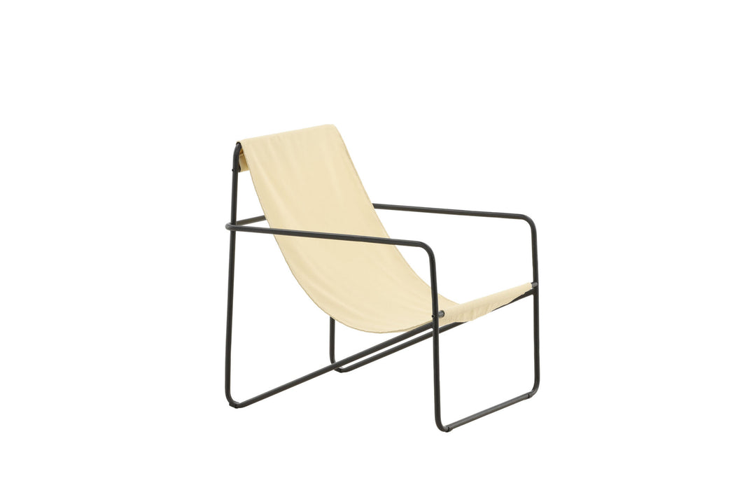 Venture Home Vernon Single Sofa - Black / Beige TP