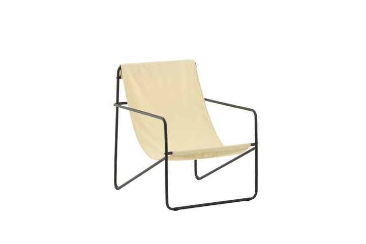 Venture Home Vernon Single Sofa - Black / Beige TP