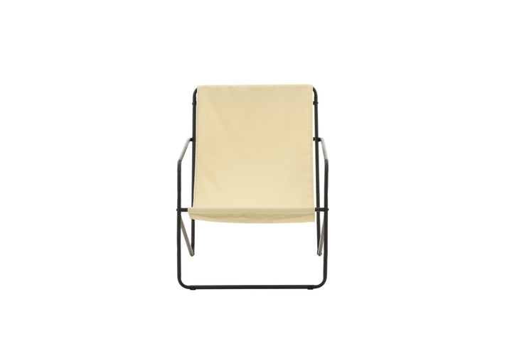 Venture Home Vernon Single Sofa - Black / Beige TP
