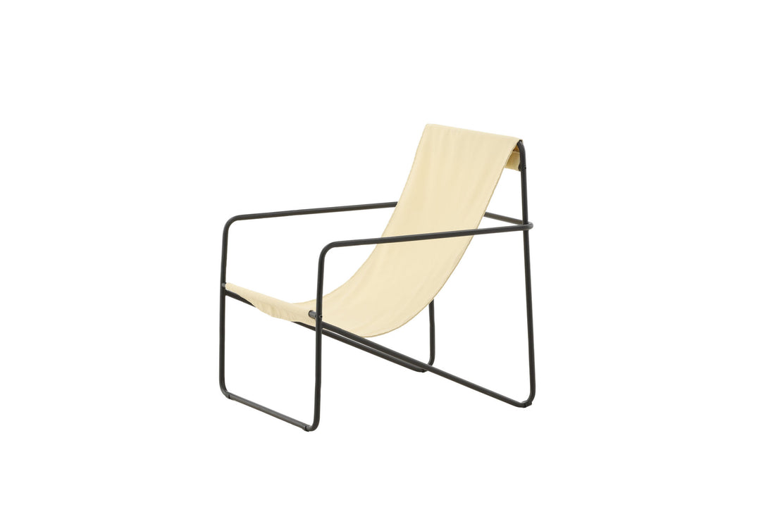 Venture Home Vernon Single Sofa - Black / Beige TP