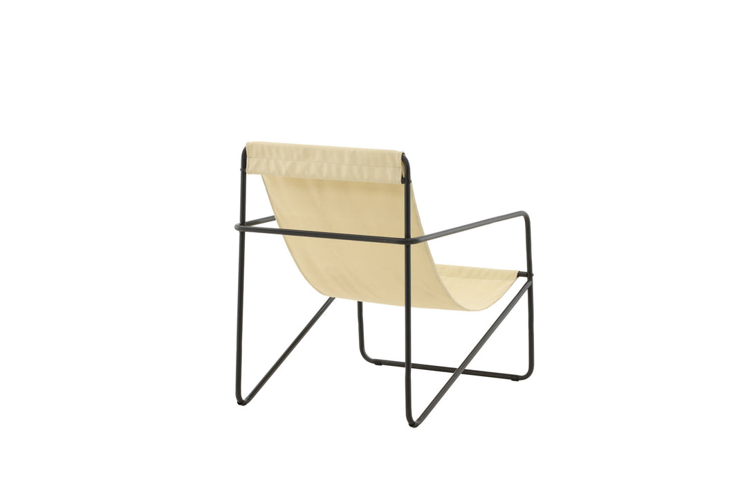 Venture Home Vernon Single Sofa - Black / Beige TP