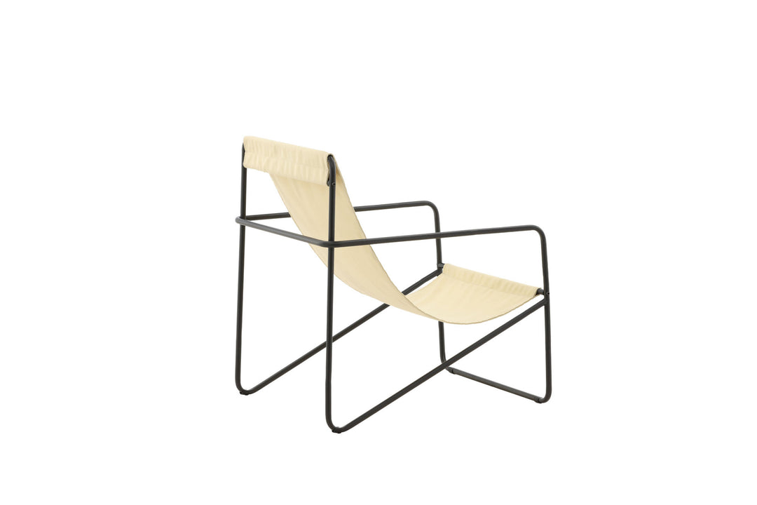 Venture Home Vernon Single Sofa - Black / Beige TP