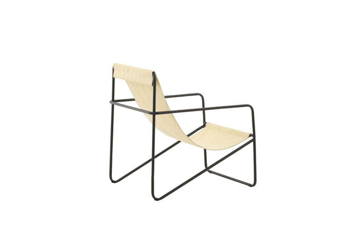 Venture Home Vernon Single Sofa - Black / Beige TP