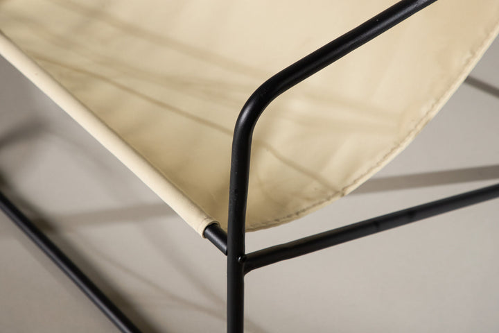 Venture Home Vernon Single Sofa - Black / Beige TP