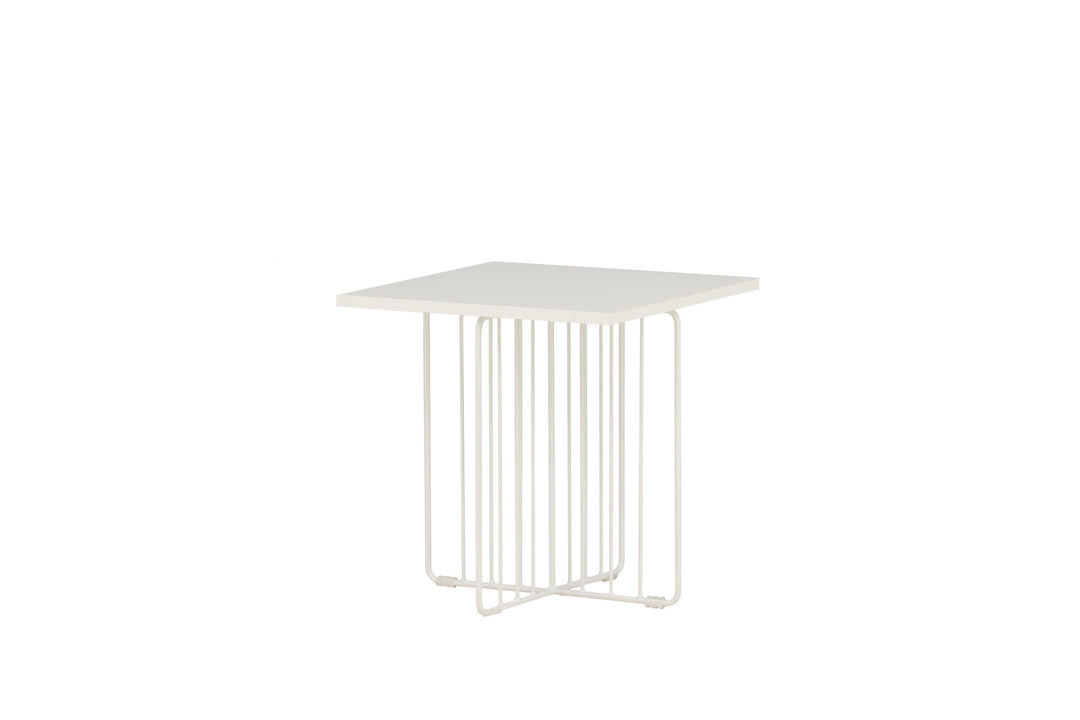 Venture Home Dayton Sofa Table - White powder coating / White MDF