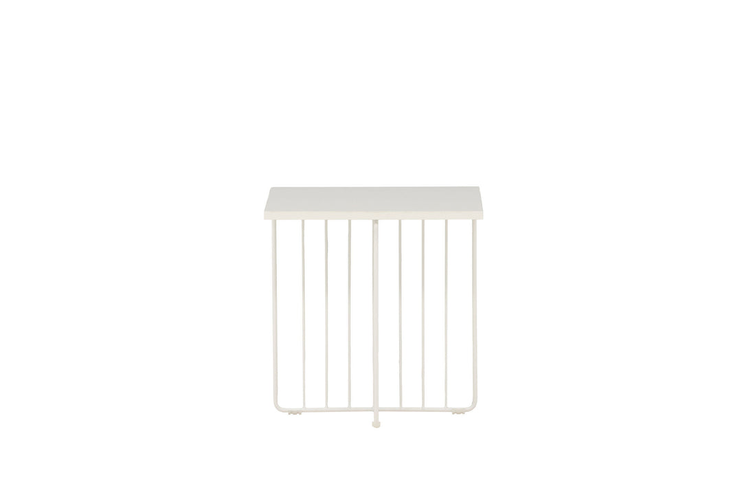 Venture Home Dayton Sofa Table - White powder coating / White MDF