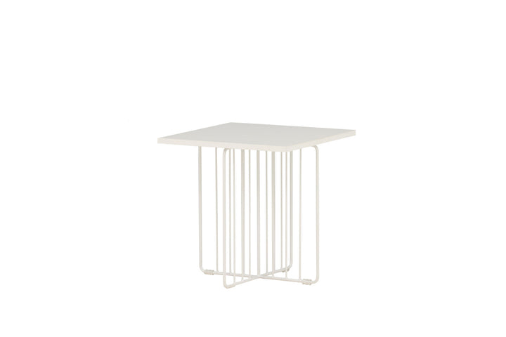 Venture Home Dayton Sofa Table - White powder coating / White MDF