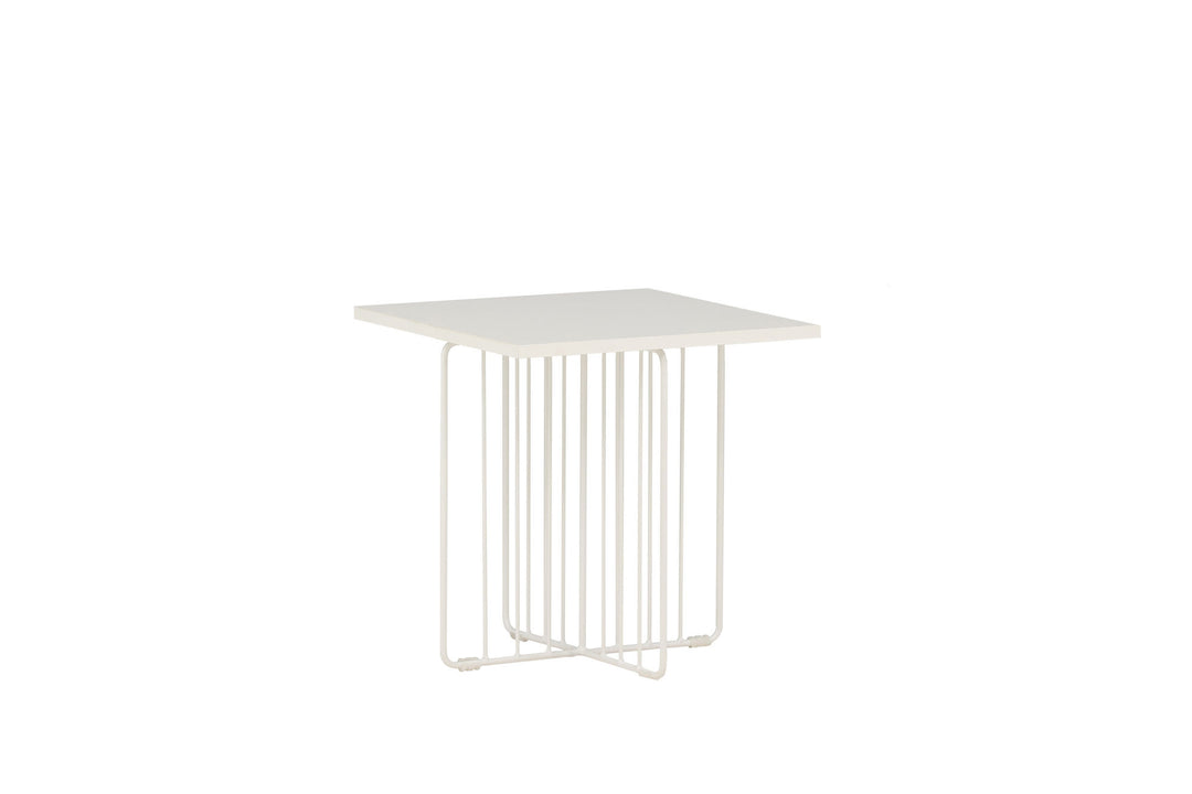 Venture Home Dayton Sofa Table - White powder coating / White MDF