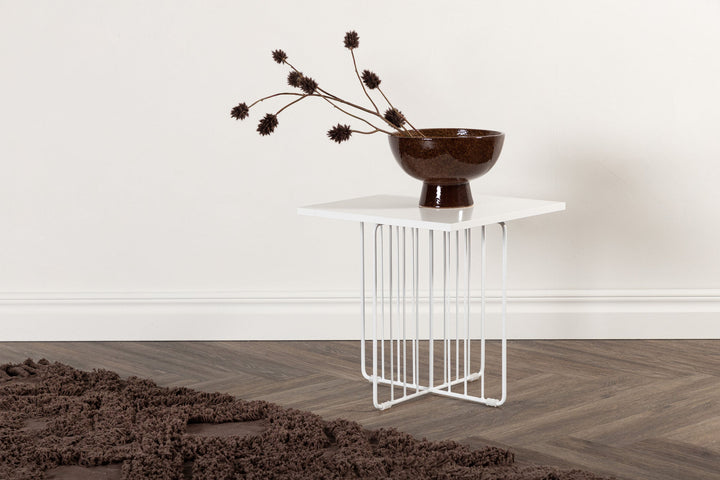 Venture Home Dayton Sofa Table - White powder coating / White MDF