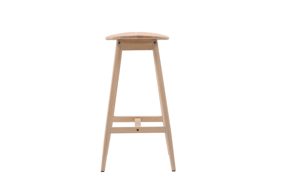 Vind Orust Bar Chair - Whitewash / Wood