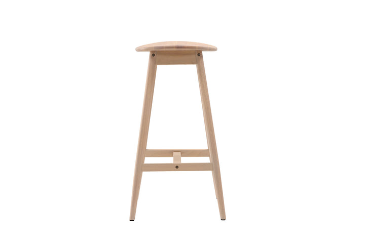 Vind Orust Bar Chair - Whitewash / Wood