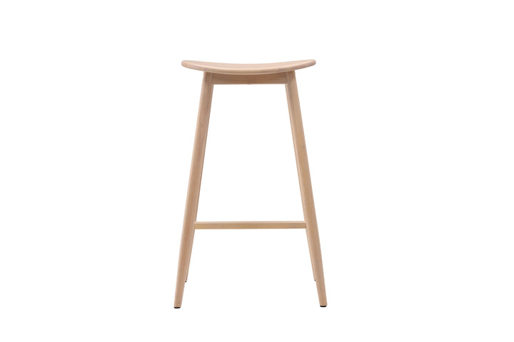 Vind Orust Bar Chair - Whitewash / Wood