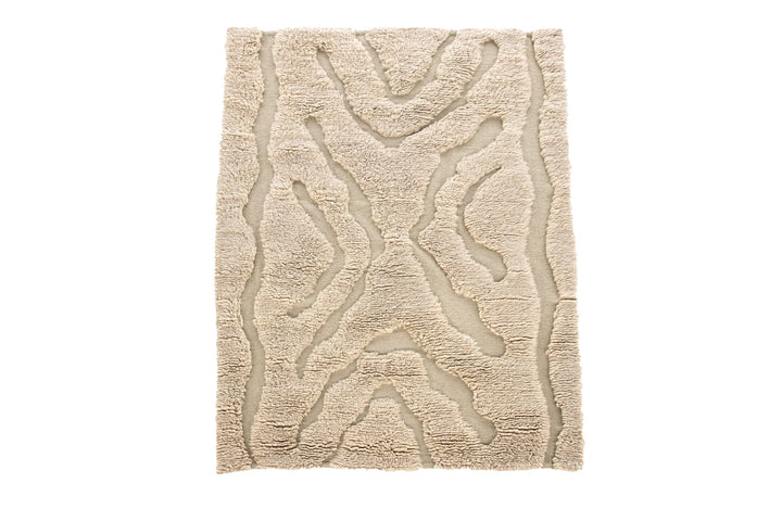 Vind Trondheim x Josefin Lustig - Carpet - Beige/White - Wool - 170*240