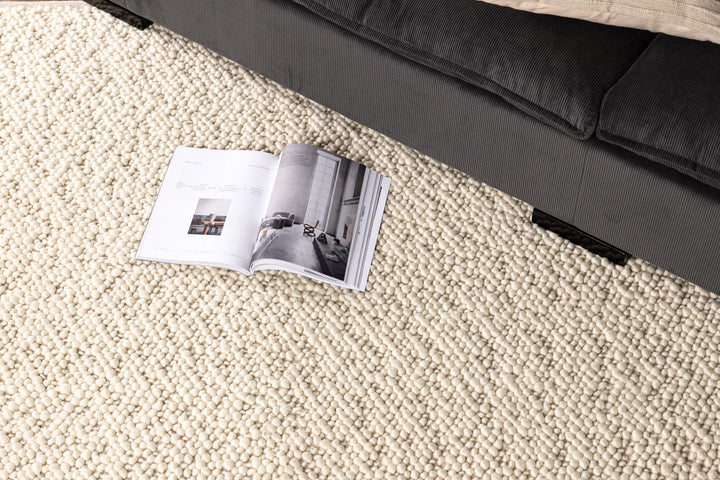 Venture Home Jajru Wool - 350*250- -Rectangular-White