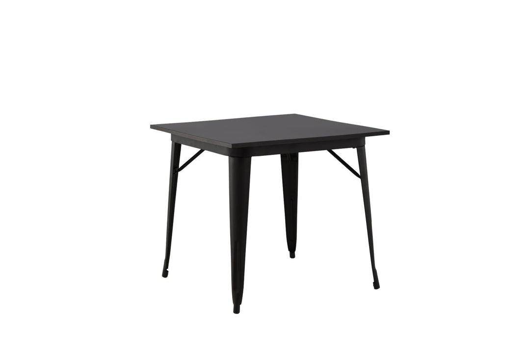 Venture Home Tempe Dining Table - Black / Black MDF