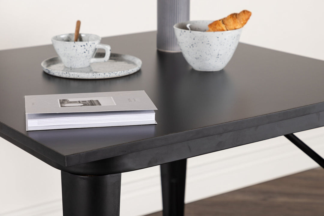 Venture Home Tempe Dining Table - Black / Black MDF