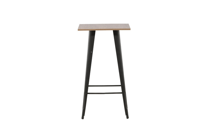 Venture Home Tempe Bar Table - Black / Nature MDF