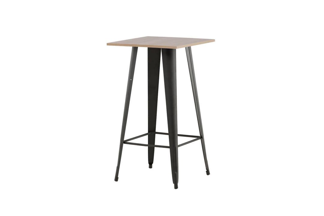 Venture Home Tempe Bar Table - Black / Nature MDF