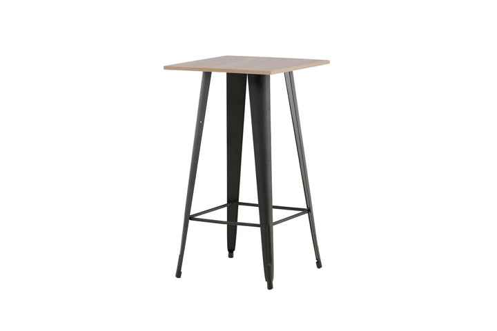 Venture Home Tempe Bar Table - Black / Nature MDF
