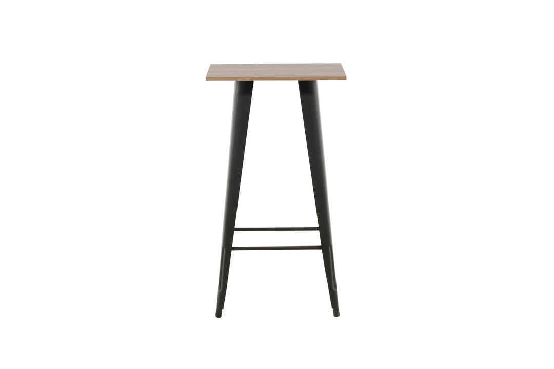 Venture Home Tempe Bar Table - Black / Nature MDF