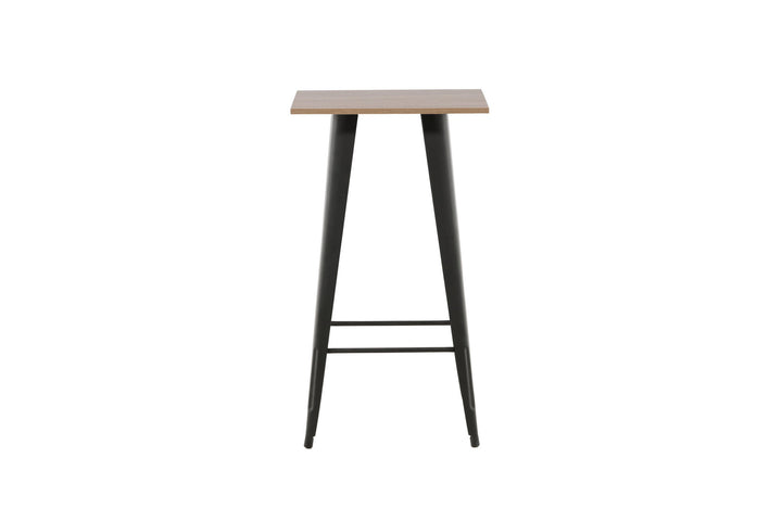Venture Home Tempe Bar Table - Black / Nature MDF