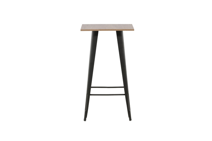 Venture Home Tempe Bar Table - Black / Nature MDF