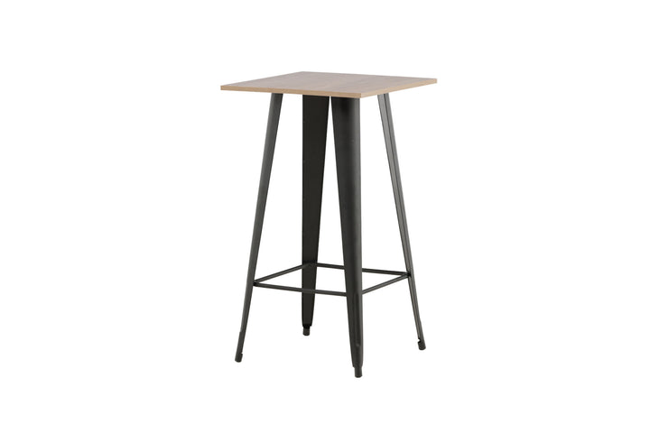 Venture Home Tempe Bar Table - Black / Nature MDF