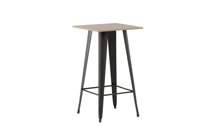 Venture Home Tempe Bar Table - Black / Nature MDF
