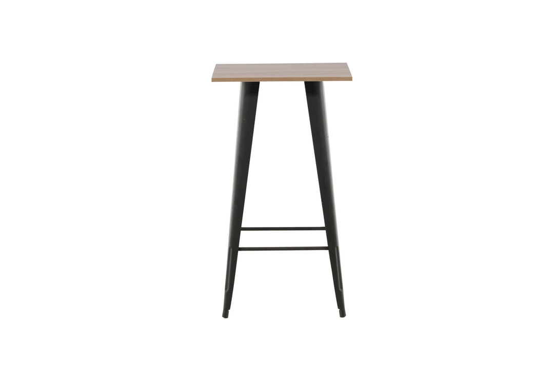 Venture Home Tempe Bar Table - Black / Nature MDF