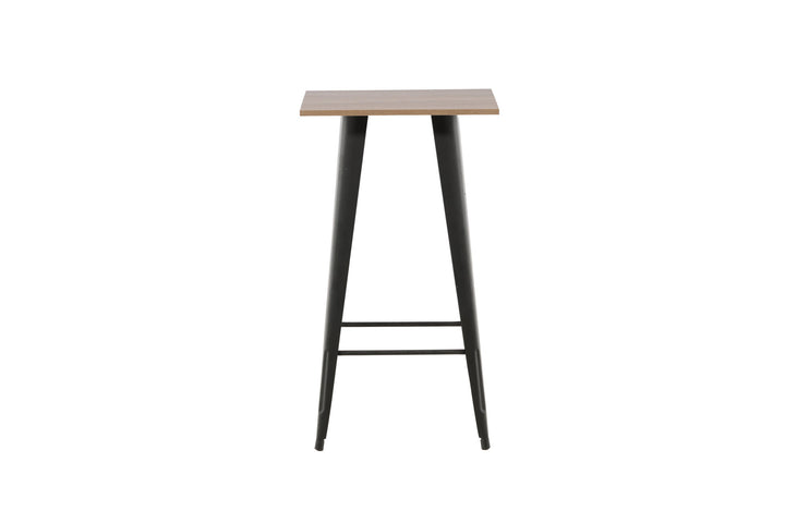 Venture Home Tempe Bar Table - Black / Nature MDF