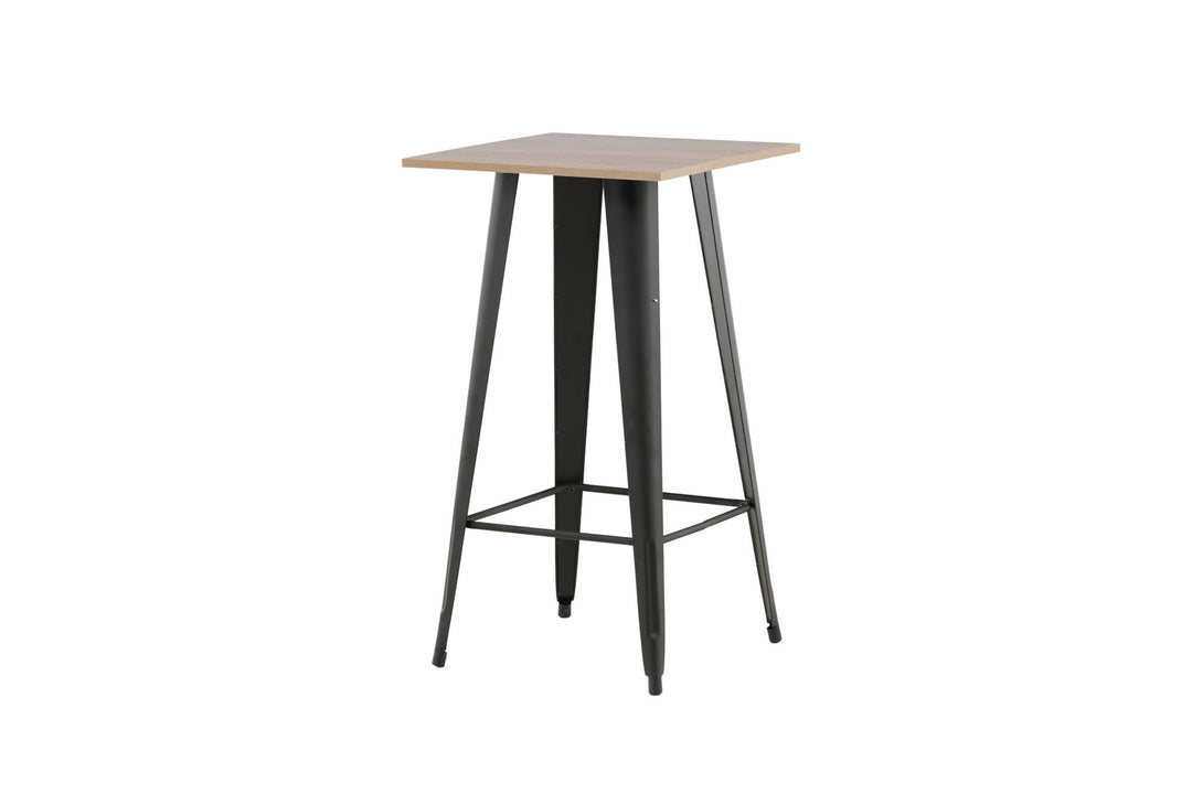 Venture Home Tempe Bar Table - Black / Nature MDF