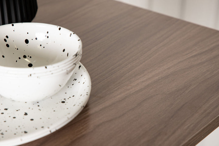 Venture Home Tempe Bar Table - Black / Nature MDF