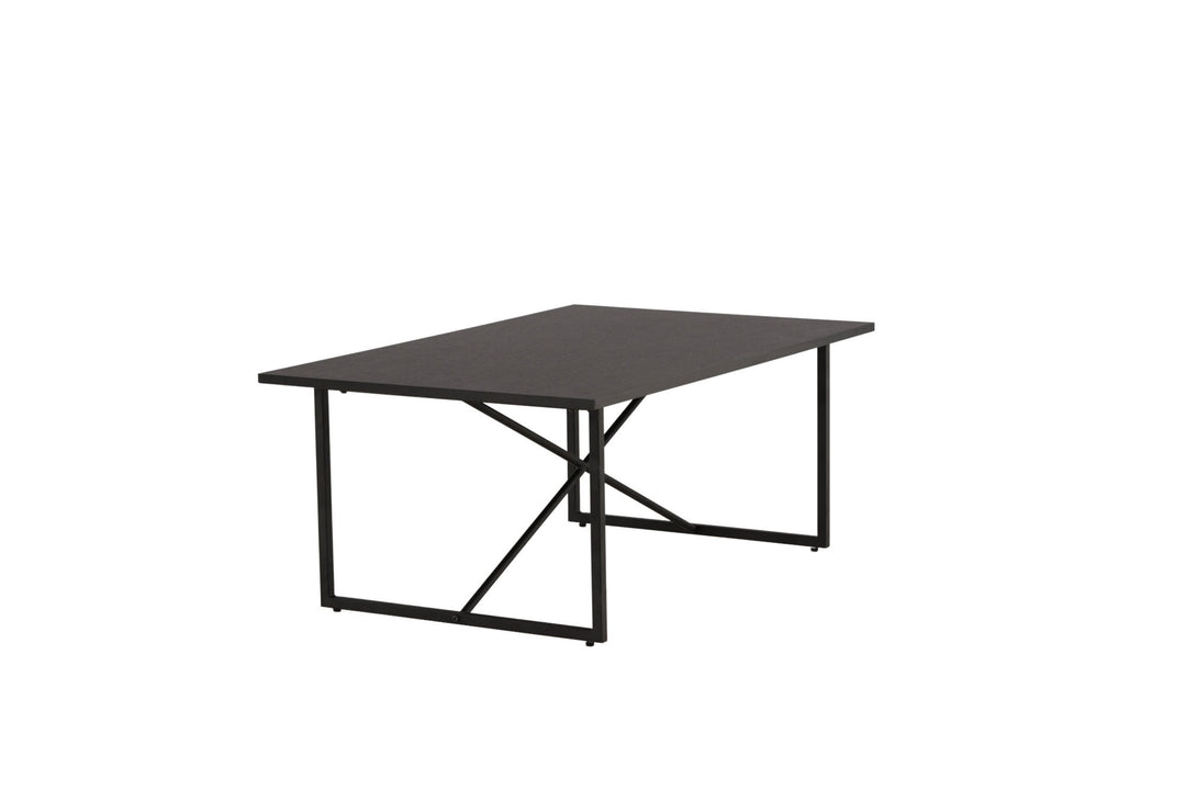 Venture Home Pryor Sofa Table - Black / Black MDF