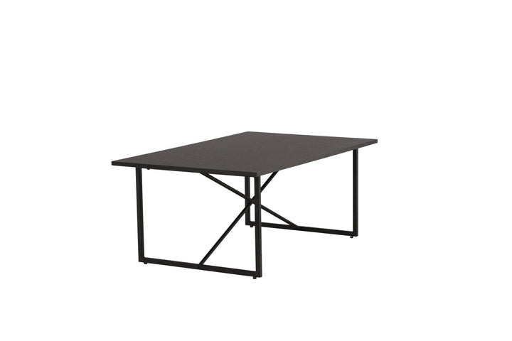 Venture Home Pryor Sofa Table - Black / Black MDF