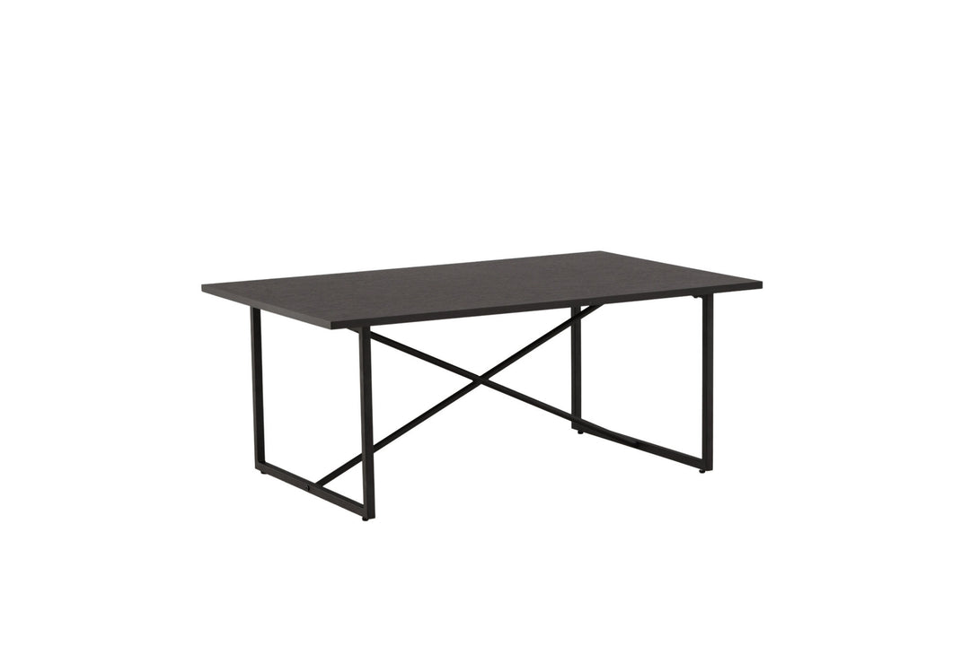 Venture Home Pryor Sofa Table - Black / Black MDF