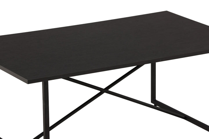 Venture Home Pryor Sofa Table - Black / Black MDF