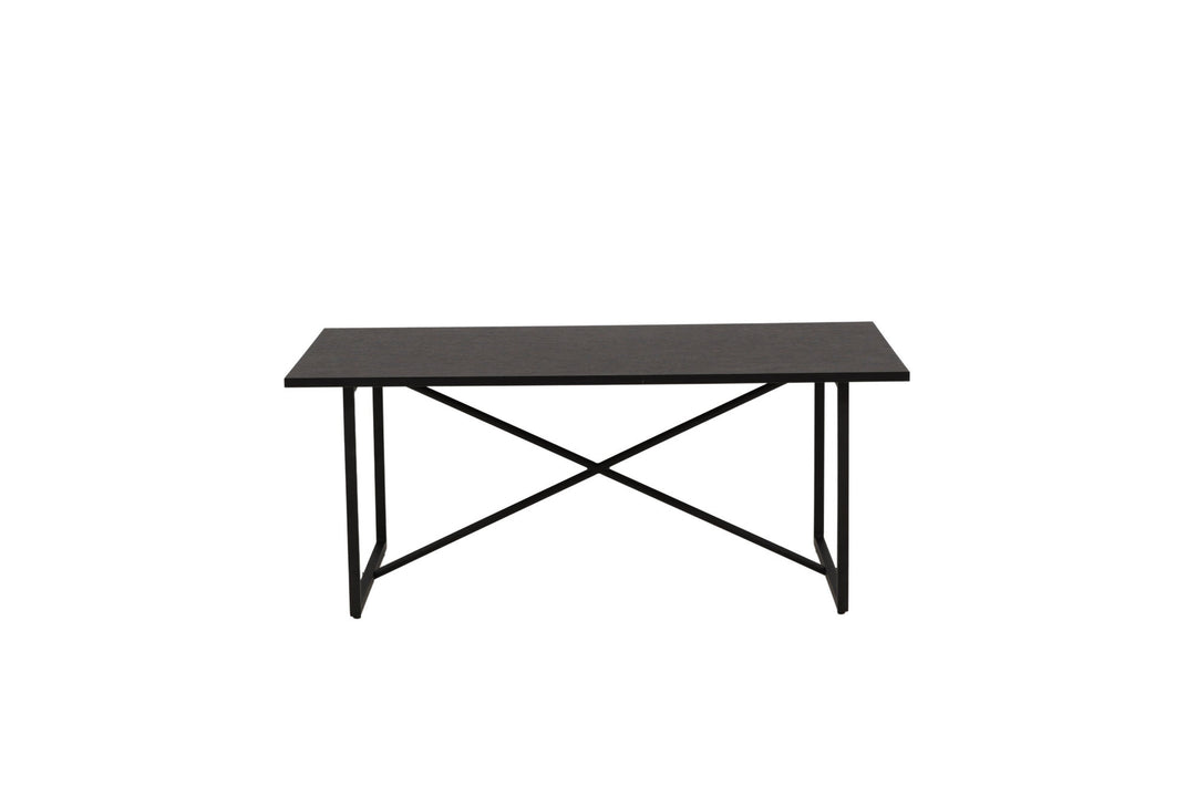 Venture Home Pryor Sofa Table - Black / Black MDF