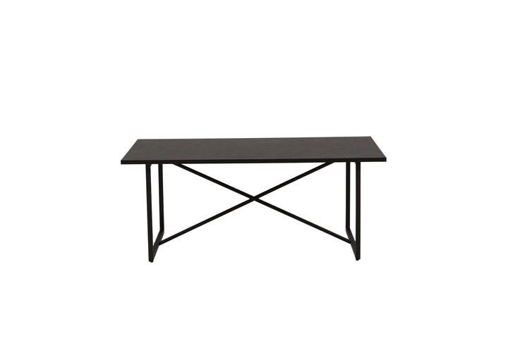 Venture Home Pryor Sofa Table - Black / Black MDF